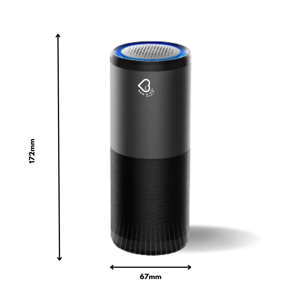 BAM & CO. EUPHORIA AIR PURIFIER – UVC STERILIZATION + HEPA PURIFICATION
