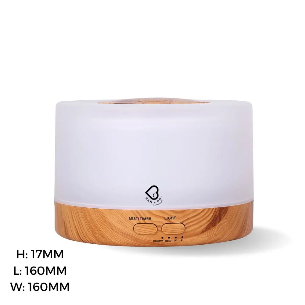 BAM & CO. LA MUSE THERAPEUTIC MUSIC DIFFUSER HUMIDIFIER 700ML