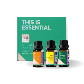 BAM & CO. IMMUNITY BOOSTER KIT CERTIFIED PURE ORGANIC ESSENTIAL OIL – 3 TYPES OF OIL (5ML/10ML)